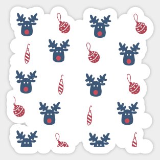 Rudolph The Reindeer 🔴 Sticker